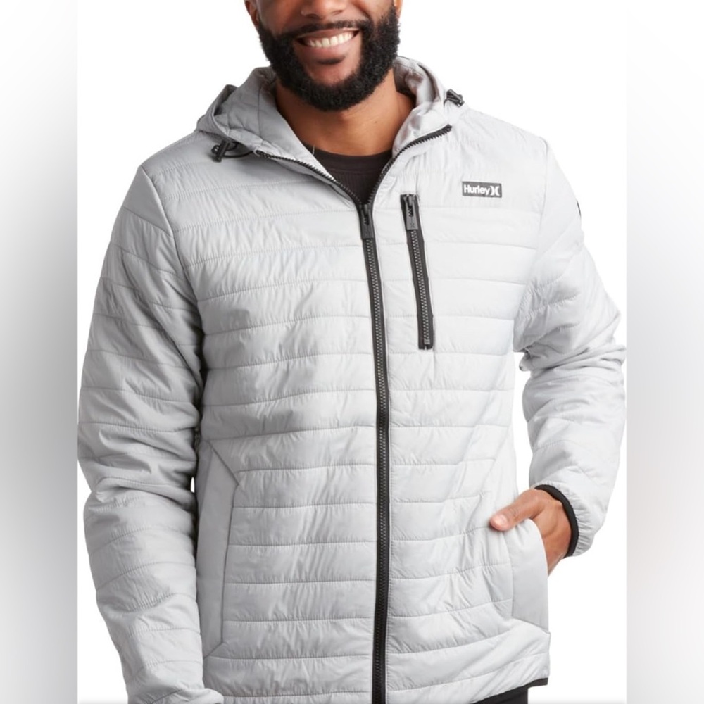 Hurley Balsam Lightweight Packable Puffer Coat